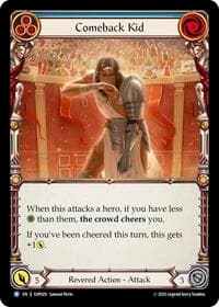 Comeback Kid (Blue) - Super Slam - Flesh and Blood TCG card