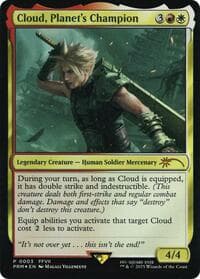 Cloud, Planet's Champion (Costco Bundle) - Unique and Miscellaneous Promos - Magic: The Gathering card