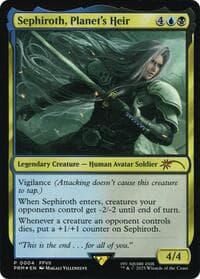 Sephiroth, Planet's Heir (Costco Bundle) - Unique and Miscellaneous Promos - Magic: The Gathering card