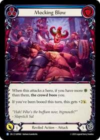 Mocking Blow (Blue) - Super Slam - Flesh and Blood TCG card