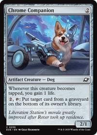 Chrome Companion - Edge of Eternities - Magic: The Gathering card