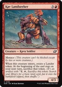 Kav Landseeker - Edge of Eternities - Magic: The Gathering card