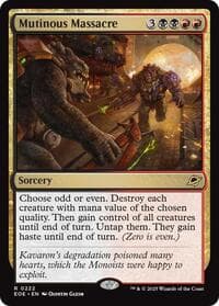 Mutinous Massacre - Edge of Eternities - Magic: The Gathering card