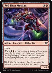 Red Tiger Mechan - Edge of Eternities - Magic: The Gathering card