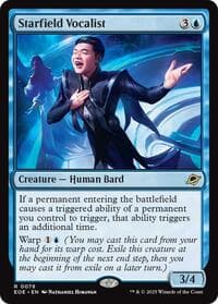 Starfield Vocalist - Edge of Eternities - Magic: The Gathering card