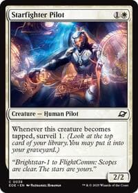 Starfighter Pilot - Edge of Eternities - Magic: The Gathering card