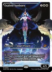 Exalted Sunborn (Showcase) (Fracture Foil) - Edge of Eternities - Magic: The Gathering card