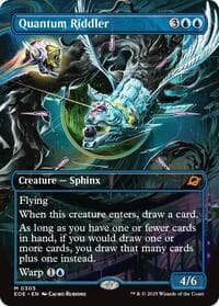 Quantum Riddler (Borderless) - Edge of Eternities - Magic: The Gathering card