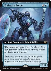Emissary Escort (Extended Art) - Edge of Eternities - Magic: The Gathering card