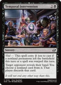 Temporal Intervention - Edge of Eternities - Magic: The Gathering card
