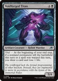 Voidforged Titan - Edge of Eternities - Magic: The Gathering card