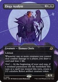 Elegy Acolyte (Borderless) - Edge of Eternities - Magic: The Gathering card