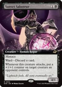 Sunset Saboteur (Extended Art) - Edge of Eternities - Magic: The Gathering card