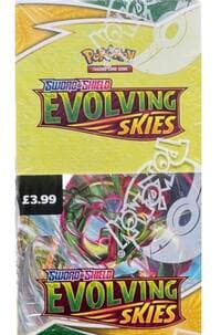 Evolving Skies Half Booster Box - SWSH07: Evolving Skies - Pokemon card