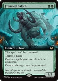 Frenzied Baloth (Extended Art) - Edge of Eternities - Magic: The Gathering card