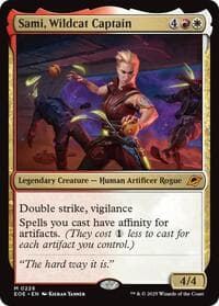 Sami, Wildcat Captain - Edge of Eternities - Magic: The Gathering card
