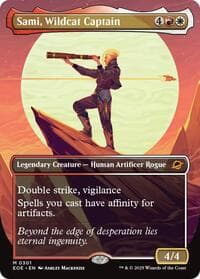 Sami, Wildcat Captain (Borderless) - Edge of Eternities - Magic: The Gathering card