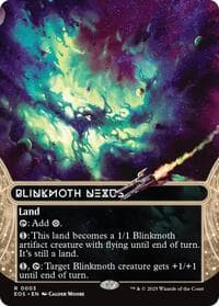 Blinkmoth Nexus (0003) (Borderless) - Edge of Eternities: Stellar Sights - Magic: The Gathering card