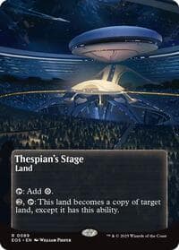 Thespian's Stage (0089) (Borderless) - Edge of Eternities: Stellar Sights - Magic: The Gathering card