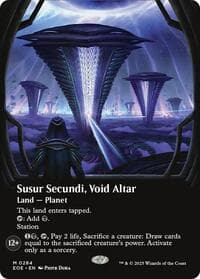 Susur Secundi, Void Altar (Borderless) - Edge of Eternities - Magic: The Gathering card