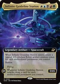Infinite Guideline Station (Extended Art) - Edge of Eternities - Magic: The Gathering card