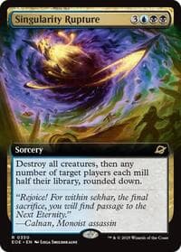 Singularity Rupture (Extended Art) - Edge of Eternities - Magic: The Gathering card
