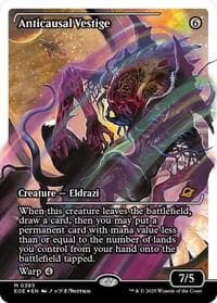 Anticausal Vestige (Showcase) (Fracture Foil) - Edge of Eternities - Magic: The Gathering card