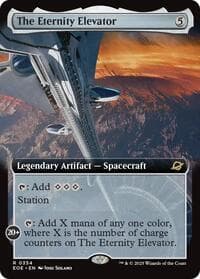 The Eternity Elevator (Extended Art) - Edge of Eternities - Magic: The Gathering card