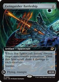 Extinguisher Battleship (Extended Art) - Edge of Eternities - Magic: The Gathering card