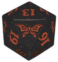 Duskmourn: House of Horror Prerelease Spindown Life Counter (Red) - Wizards of the Coast Dice - Life Counters card