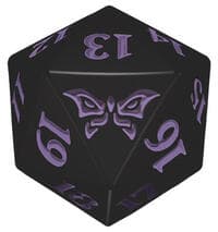 Duskmourn: House of Horror Prerelease Spindown Life Counter (Black) - Wizards of the Coast Dice - Life Counters card