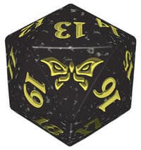 Duskmourn: House of Horror Prerelease Spindown Life Counter (White) - Wizards of the Coast Dice - Life Counters card
