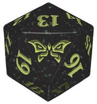 Duskmourn: House of Horror Prerelease Spindown Life Counter (Green) - Wizards of the Coast Dice - Life Counters card