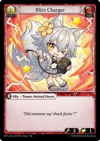 Blitz Charger - Supporter Pack 3 - Grand Archive TCG card