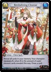 Revitalizing Cleanse - Promotional Cards - Grand Archive TCG card