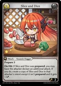 Slice and Dice (032) - Supporter Pack 3 - Grand Archive TCG card