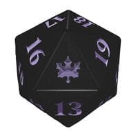 Bloomburrow Prerelease Spindown Life Counter (Black) - Wizards of the Coast Dice - Life Counters card