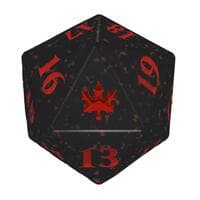 Bloomburrow Prerelease Spindown Life Counter (Red) - Wizards of the Coast Dice - Life Counters card