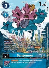 Sangomon (Box Topper) - Cyber Eden - Digimon Card Game card