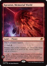 Kavaron, Memorial World - Edge of Eternities - Magic: The Gathering card