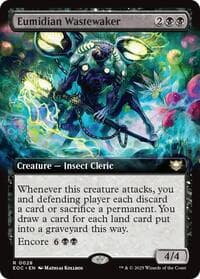 Eumidian Wastewaker (Extended Art) - Commander: Edge of Eternities - Magic: The Gathering card