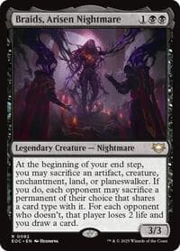 Braids, Arisen Nightmare - Commander: Edge of Eternities - Magic: The Gathering card