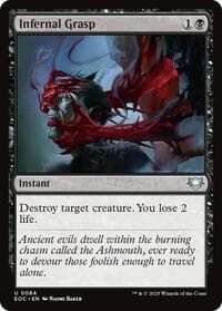 Infernal Grasp - Commander: Edge of Eternities - Magic: The Gathering card