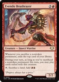 Evendo Brushrazer - Commander: Edge of Eternities - Magic: The Gathering card