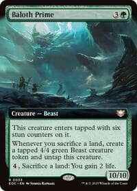 Baloth Prime (Extended Art) - Commander: Edge of Eternities - Magic: The Gathering card