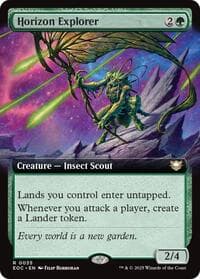 Horizon Explorer (Extended Art) - Commander: Edge of Eternities - Magic: The Gathering card