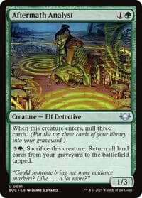 Aftermath Analyst - Commander: Edge of Eternities - Magic: The Gathering card