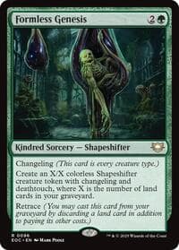 Formless Genesis - Commander: Edge of Eternities - Magic: The Gathering card