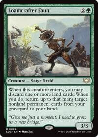 Loamcrafter Faun - Commander: Edge of Eternities - Magic: The Gathering card