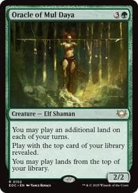 Oracle of Mul Daya - Commander: Edge of Eternities - Magic: The Gathering card